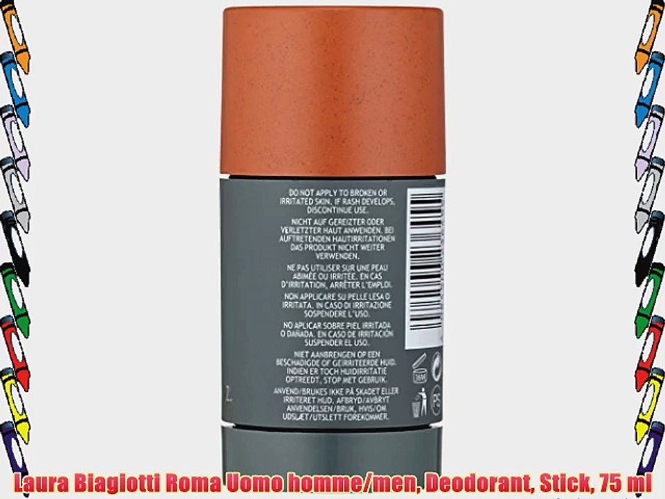 Laura Biagiotti Roma Uomo homme/men Deodorant Stick 75 ml