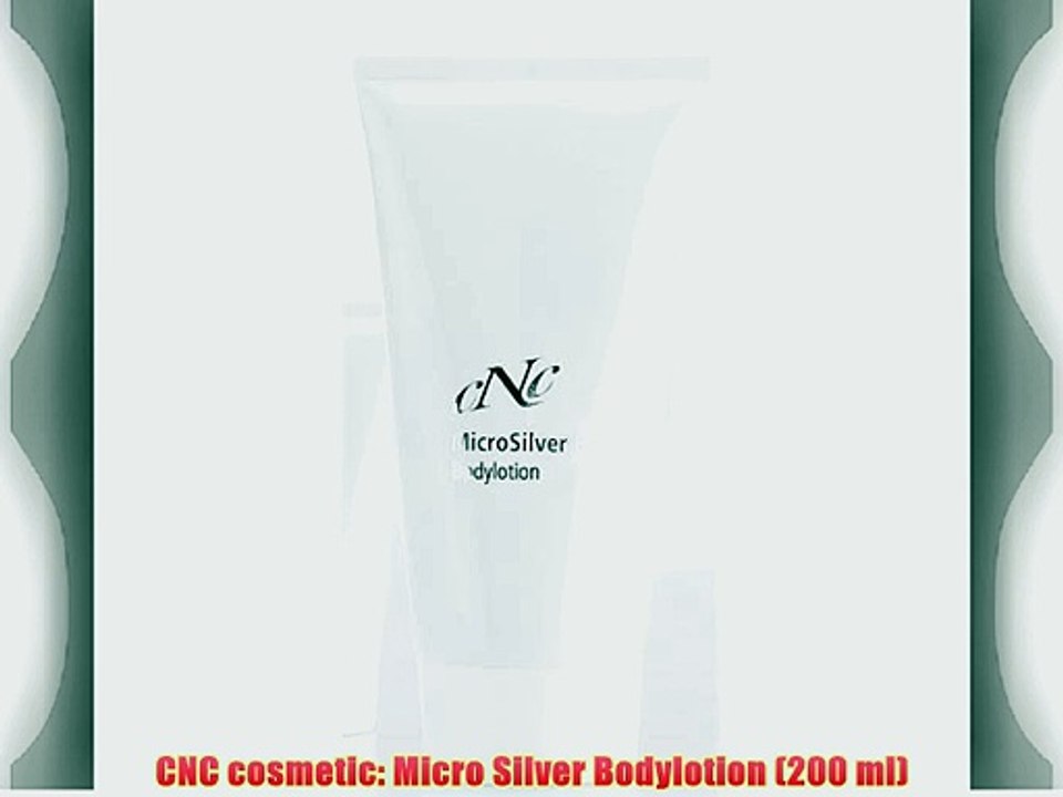 CNC cosmetic: Micro Silver Bodylotion (200 ml)