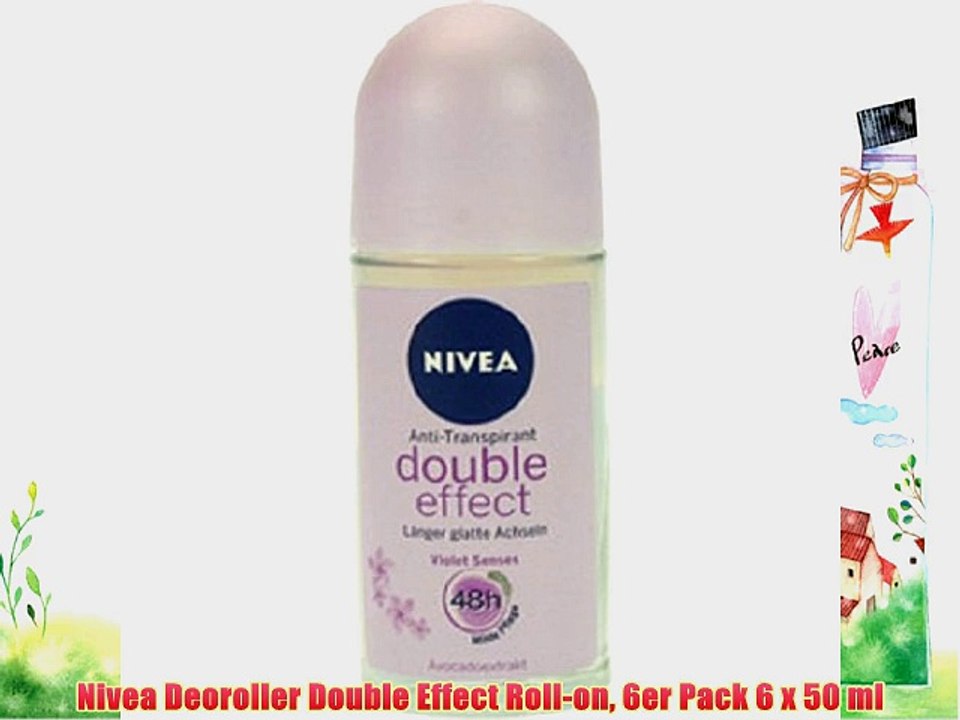 Nivea Deoroller Double Effect Roll-on 6er Pack 6 x 50 ml