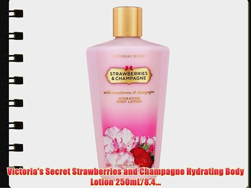 Victoria's Secret Strawberries and Champagne Hydrating Body Lotion 250mL/8.4...
