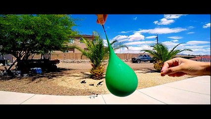 Water Ballon Bursting In Slow Motion "The GoPro Slow-Motion Series" By: ChrisEditing Productions