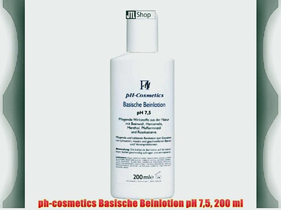 ph-cosmetics Basische Beinlotion pH 75 200 ml