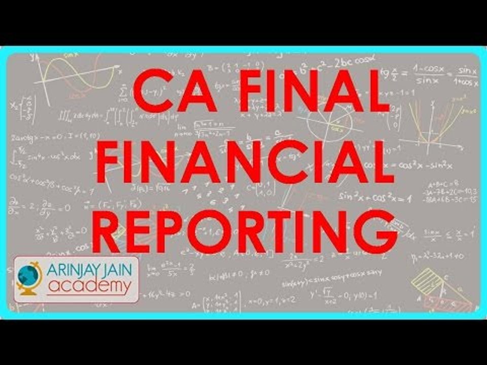 992. Consolidated financial statement   Part I - - CA Final Financial Reporting