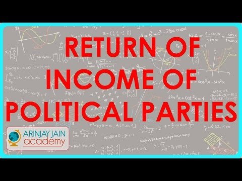 1248. CA Final Income tax Return of Income of Political parties