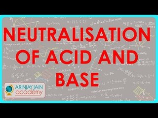 1260. Neutralisation of Acid and Base