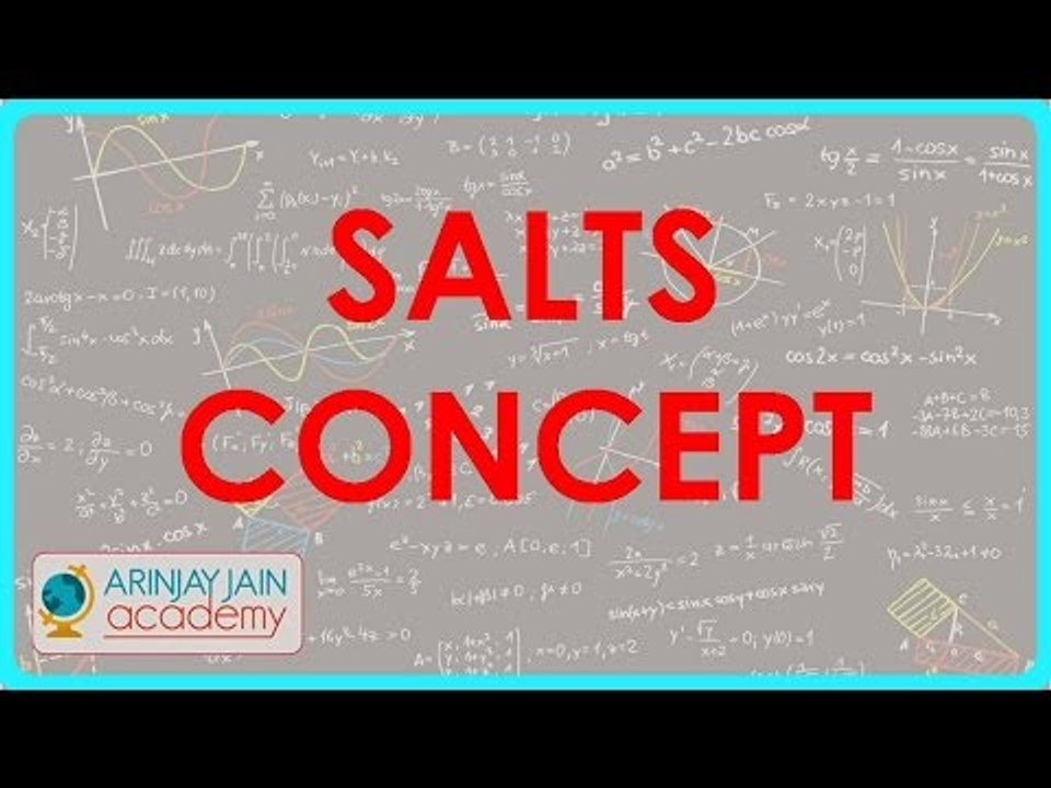 1255.Salts   Concept