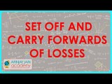 1256.Set off and carry forwards of Losses   Concept