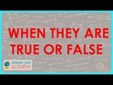 751.Compound statements   OR statement   When they are True or False   Problem 1