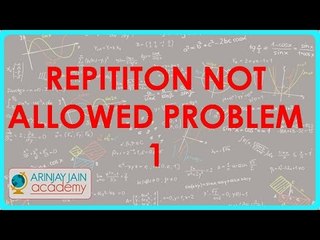 761.Calculating number of Permutation   Repititon not allowed Problem 1