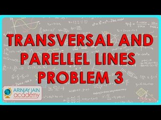 763.Transversal and Parellel Lines   Problem 3