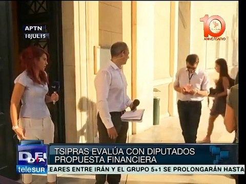 Grecia: diputados de Syriza escuchan propuesta de Tsipras a Bruselas