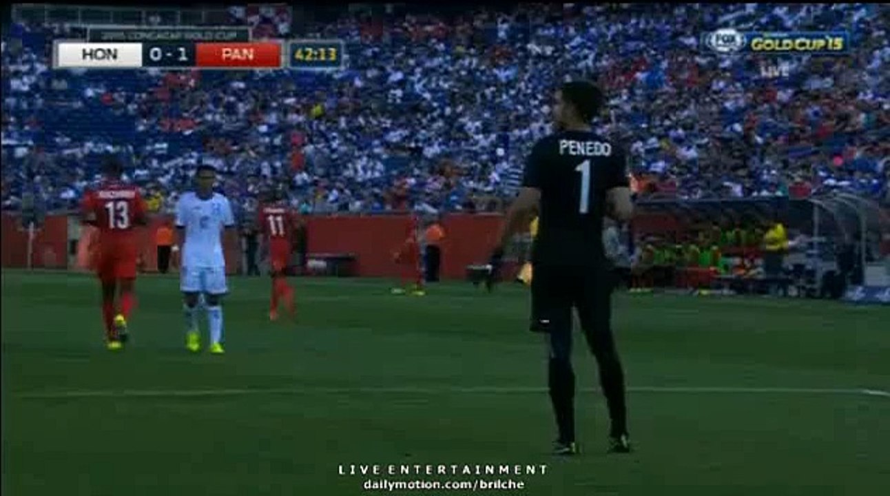 Honduras 0-1 Panama first half Highlights 10.07.2015