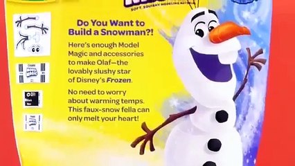 Do You Want to Build a Snowman! Disney Frozen Crayola Model Magic Olaf Craft Kit by DCTC