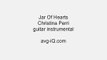 Jar Of Hearts Christina Perri acoustic guitar instrumental w lyrics backing track karaoke mp4