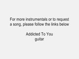 Addicted To You by Avicii acoustic guitar instrumental cover with onscreen lyrics karaoke mp4