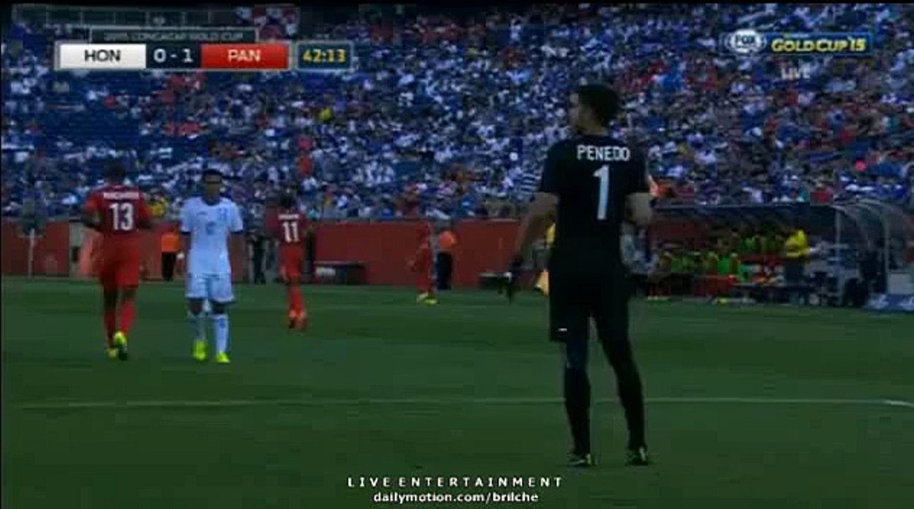 Honduras 0-1 Panama first half Highlights 10.07.2015