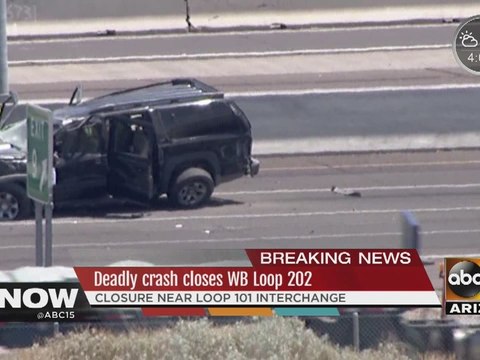The Now Deadly crash closed WB Loop 202