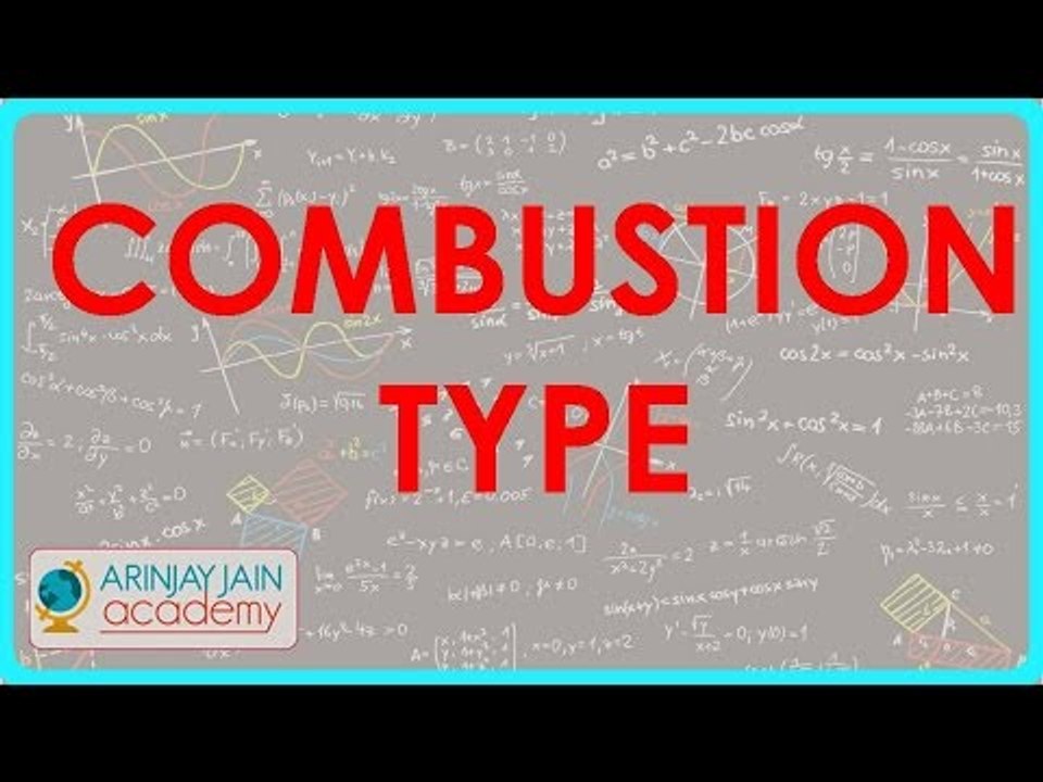 790.Class VIII   Chemistry   Combustion   Type