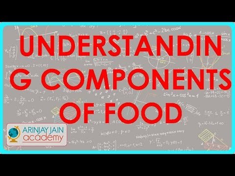 806.Biology - Understanding components of Food