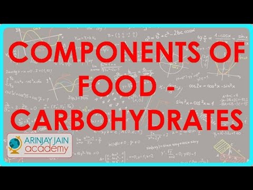 615.Biology - Components of Food - Carbohydrates