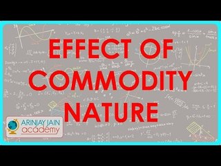 630.Class XII   Economics CBSE  - Price Elasticity of Demand - Effect of Commodity Nature