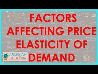 632.Class XII   Economics for CBSE - Price Elasticity of Demand   Budget and Income level