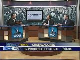 Resumen del programa Diálogo con Ernesto López de Canal 21 del viernes 09 de enero de 2009. Tema: Observadores en Proceso Electoral.