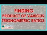 692.Class X - CBSE, ICSE, NCERT -  Trigonometry   Finding product of various trignometric ratios