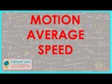 559.Class IX - CBSE, ICSE, NCERT -  Motion - average Speed