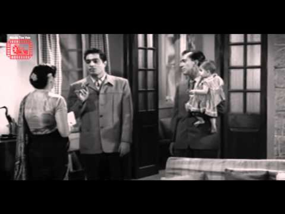 Kavita Meets her College Friend Sunil | Drama Scene from Lajwanti (1958) | Balraj Sahni and Nargis