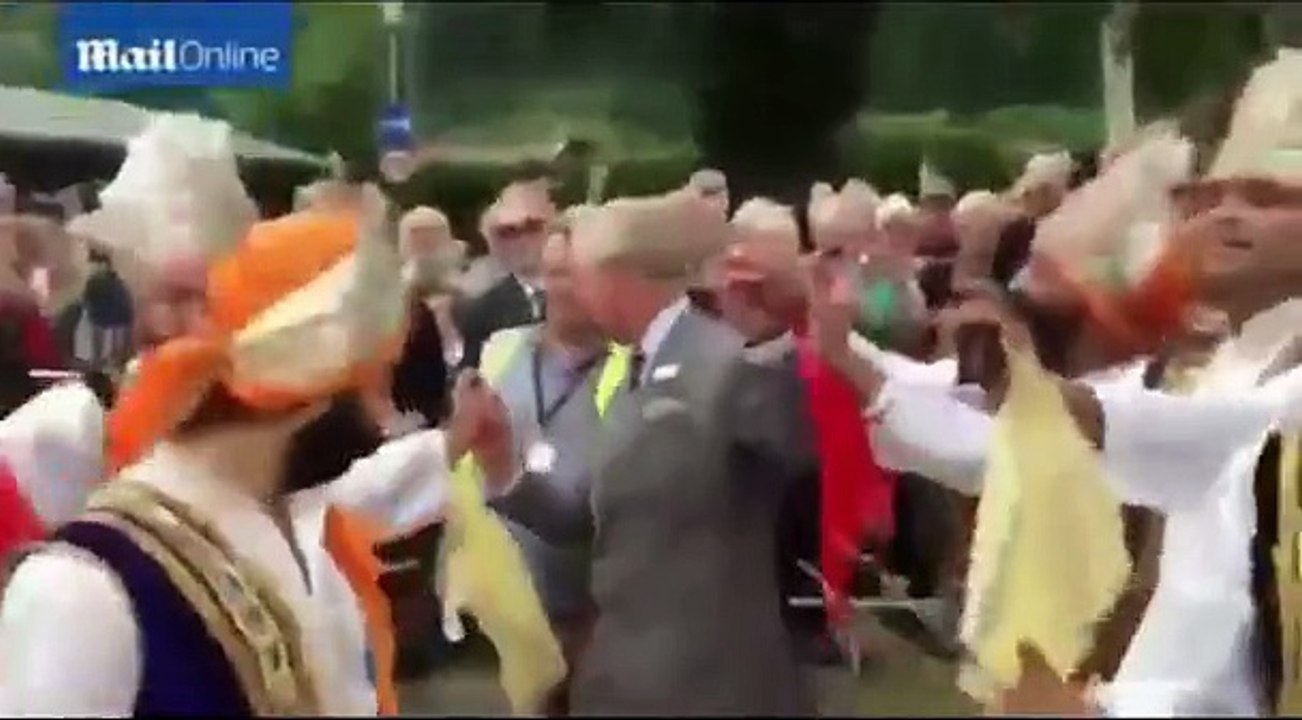 Prince Charles Does Bhangra