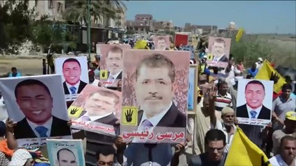 رافضو الانقلاب والإعدامات يواصلون مظاهراتهم بمصر