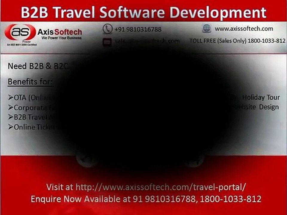 B2B Travel Software, B2B Travel Reservation Software
