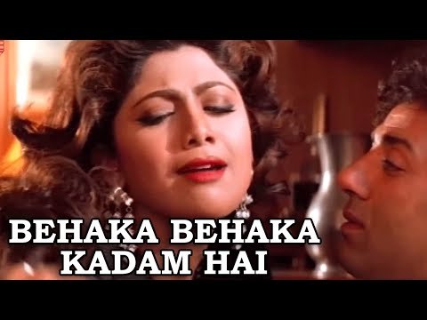 Bollywood Hindi Songs - Behaka Behaka Kadam Hai - Sunny Deol - Shilpa Shetty - Himmat
