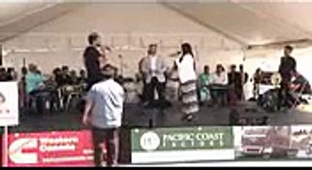 Rupinder Handa And Gagan Kokri Argue On Stage (1)