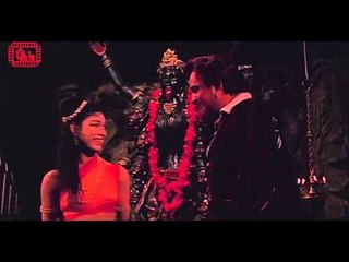 Maa Kali Protects Mahua from Rajkumar | Drama Scene from Mahua (1969) | Shiv Kumar and Prem Nath