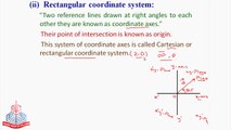 Rectangular Coordinate system