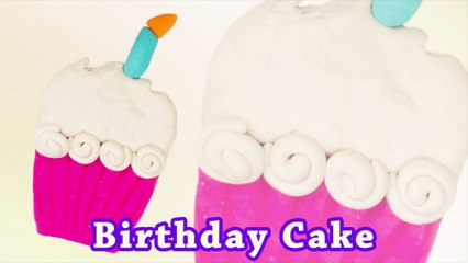 How to Make Play Doh Birthday Cup Cake