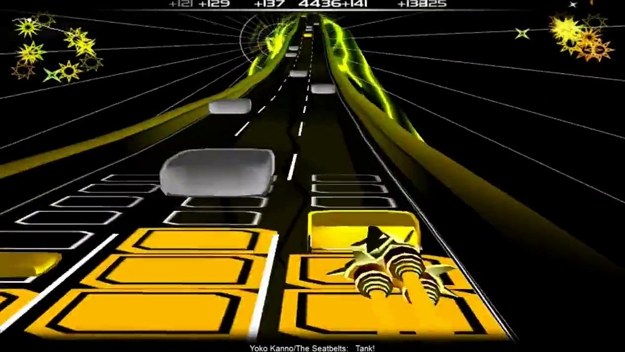 [Audiosurf Ninja Mono] Tank! - The Seatbelts, Cowboy Bebop OP