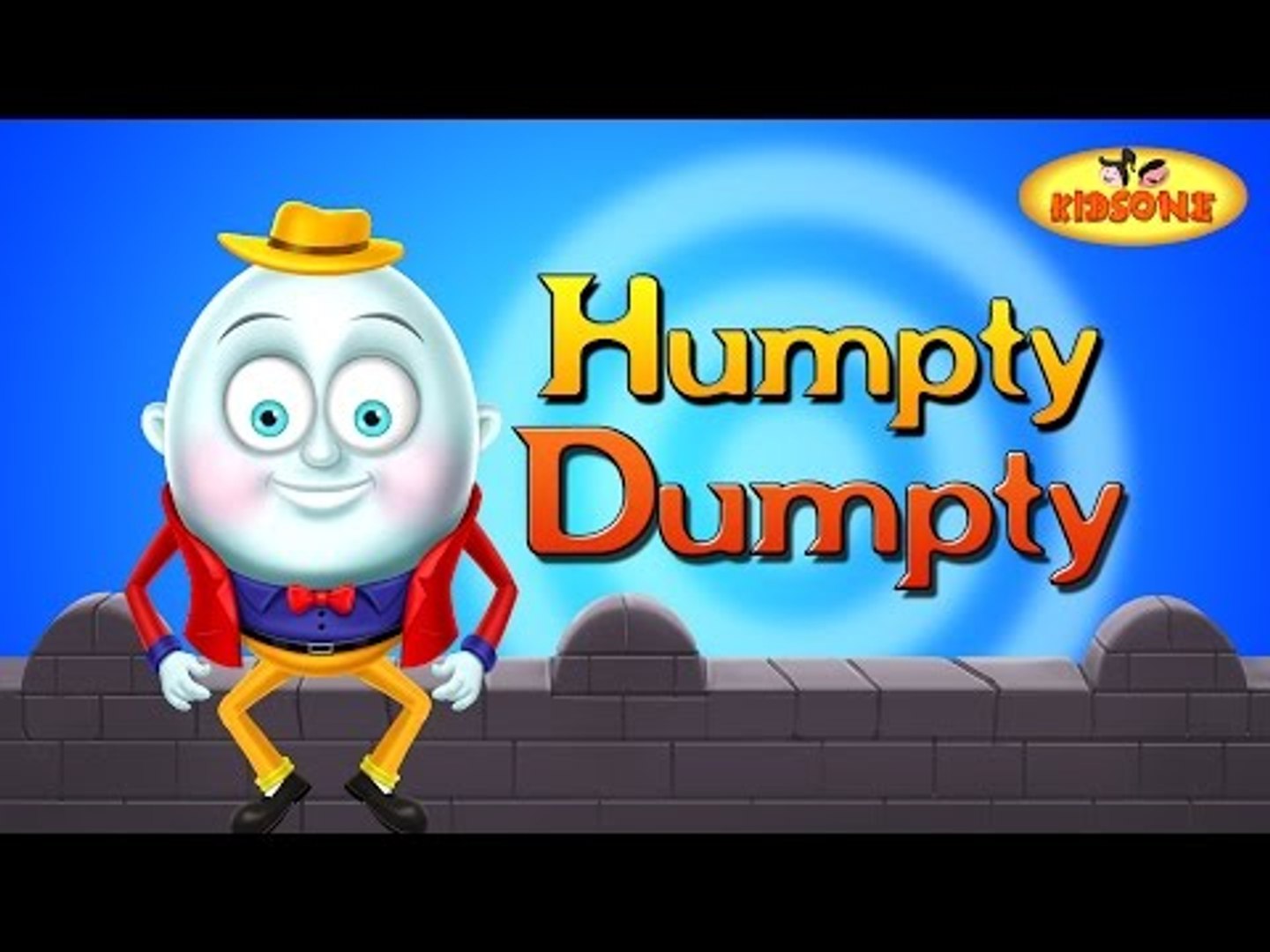 Humpty Dumpty Nursery Rhyme For Preschool Kids