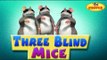 Three Blind Mice || 3D Nursery Rhymes For Children with Lyrics || 3 Blind Mice See How They Run