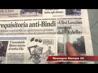 Blatter è ancora presidente FIFA, Rassegna Stampa 30 Maggio 2015