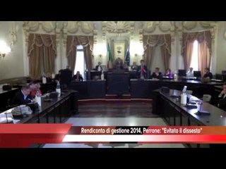 Download Video: Rendiconto di gestione 2014, l'Amministrazione:'Evitato il rischio dissesto', Tg 28 Maggio 2015