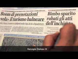 Rassegna Stampa 13 Maggio 2015
