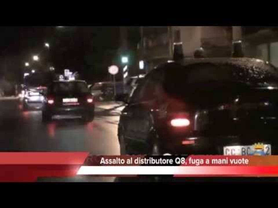 Assalto al distributore di benzina, malviventi fuggono a mani vuote, Tg 7 Aprile 2015