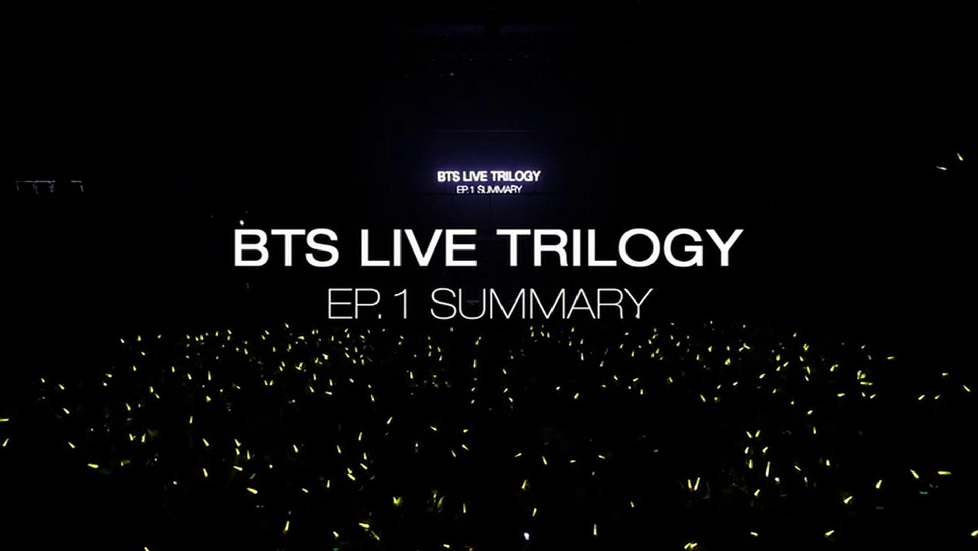 BTS LIVE TRILOGY EP.2 (01): OPENING - 동영상 Dailymotion