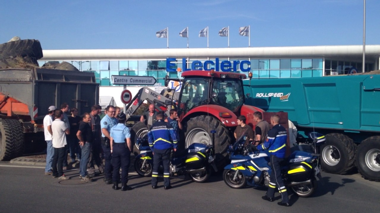 Les agriculteurs en colère
