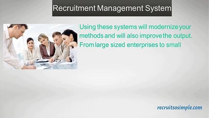 Recruitment  Management  System