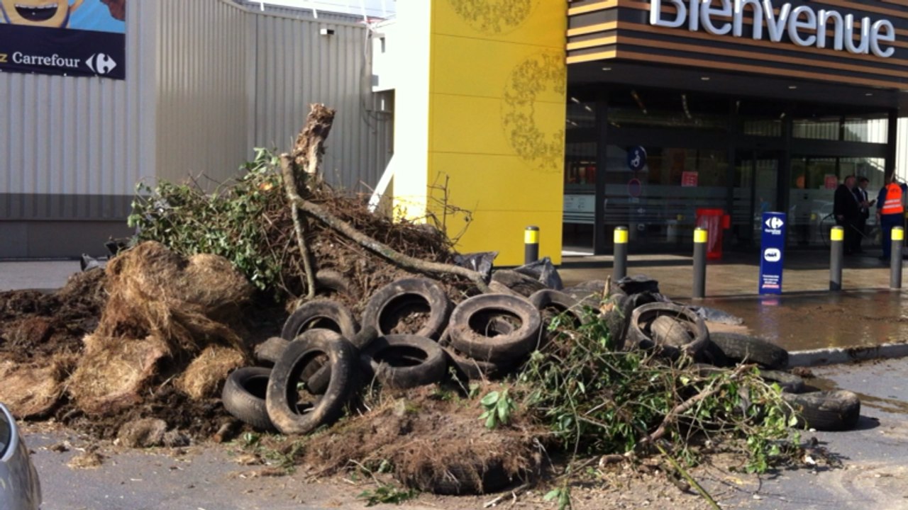 Grogne des agriculteurs dans l'Orne