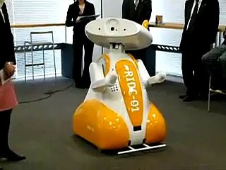 RIDC-01 robot talking